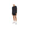 On Focus Lg Sleeve Solid Round Neck Sports T-Shirt Men Tops Black 1MD30140553