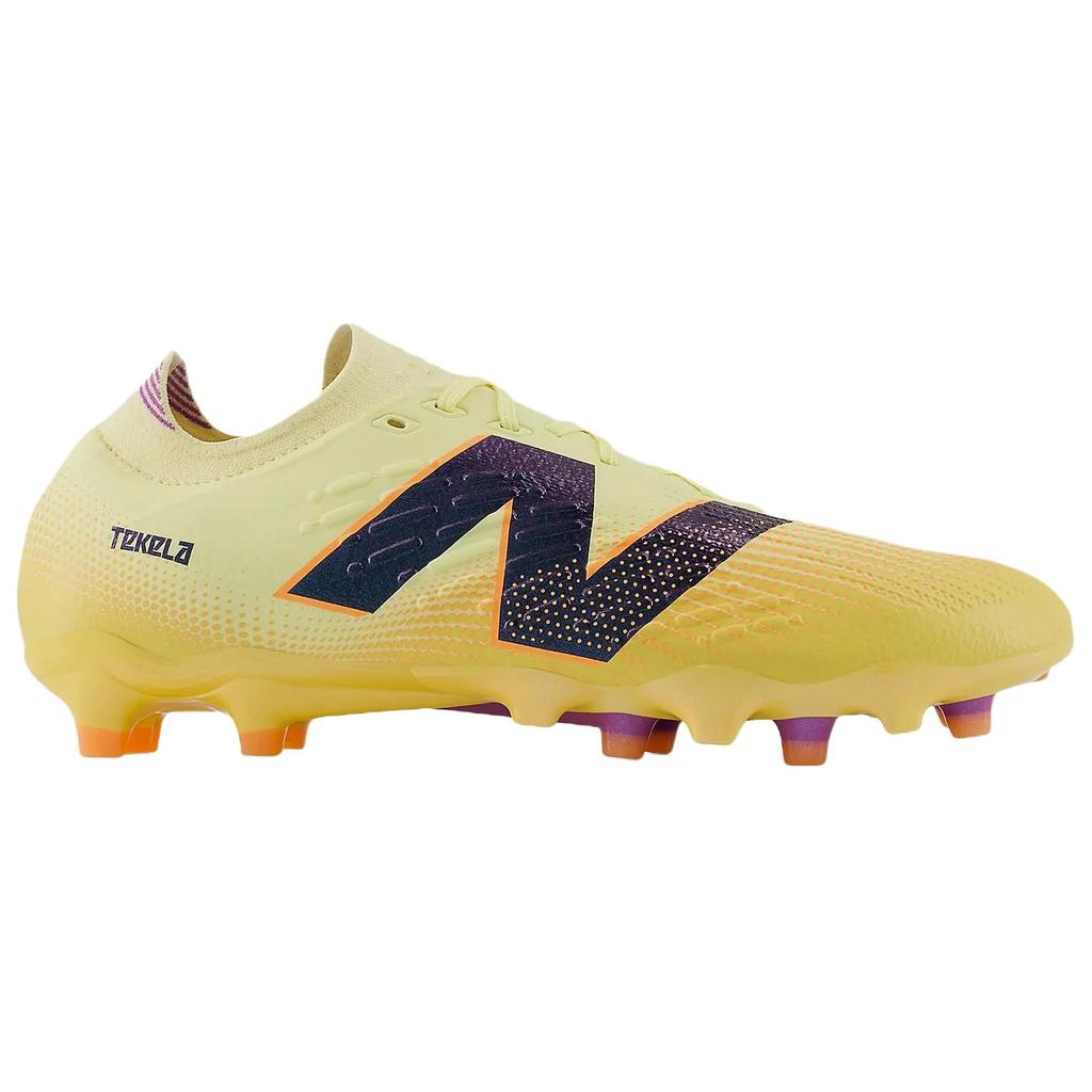 New Balance Tekela V4+ Pro Low FG Energy Rush Pack Unisex Sneakers Yellow Parchment Clementine ST1FLJ45