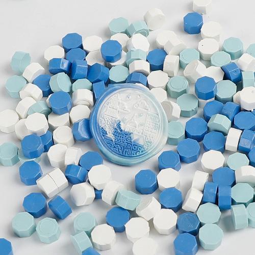 100 Stück Retro Siegelwachs Siegelstempel Wachsperlen Scrapbook-Material Hochzeit Geburtstagsparty Einladungsstempel DIY Stempeldekoration