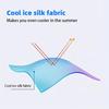 Ice Silk Gloves Summer Breathable Non-slip Cycling Gloves Unisex Sunscreen Touchscreen Outdoor Sports Driving Fishing Gloves