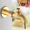 Heavy Gauges Lockable Ice Proof Water Spouts Outdoor Not -theft Sink Faucet for Residential Public Space Gardening