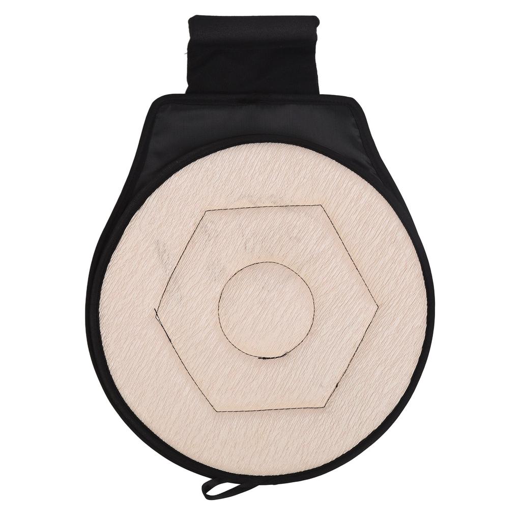 Round Car Cushion 360 Degrees Rotating Geometric Rhombic Shape Portable Rotating Seats Cushion for E