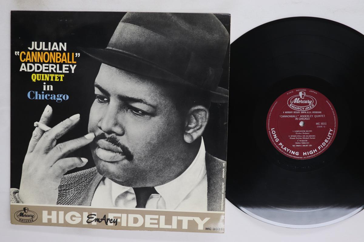 

LP Record CANNONBALL ADDERLEY In Chicago MC3031 MERCURY Japan Jazz Used
