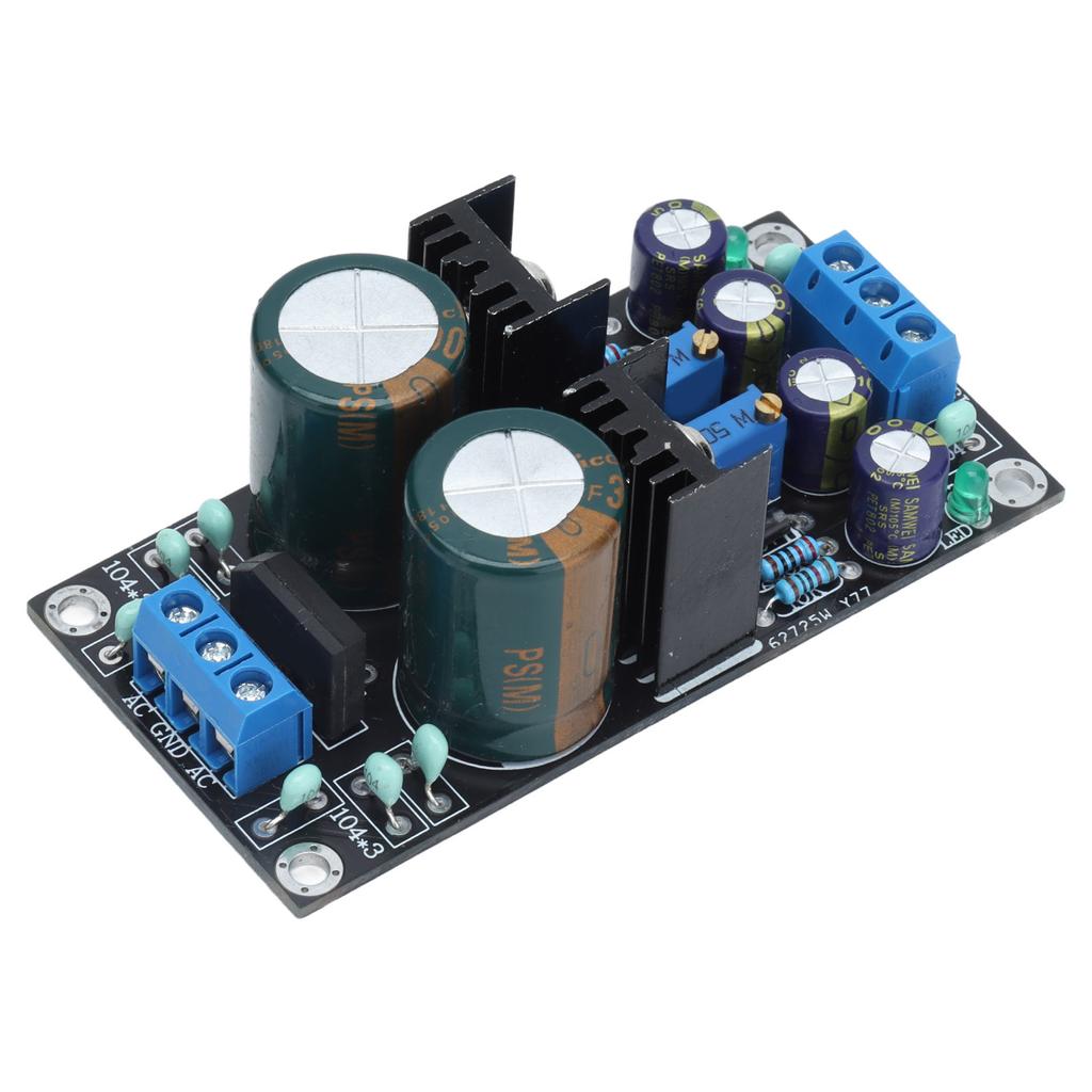 Power Supply Board Adjustable Voltage Regulator Module AC 10‑24V to DC 1.25V‑30V LM317 LM337