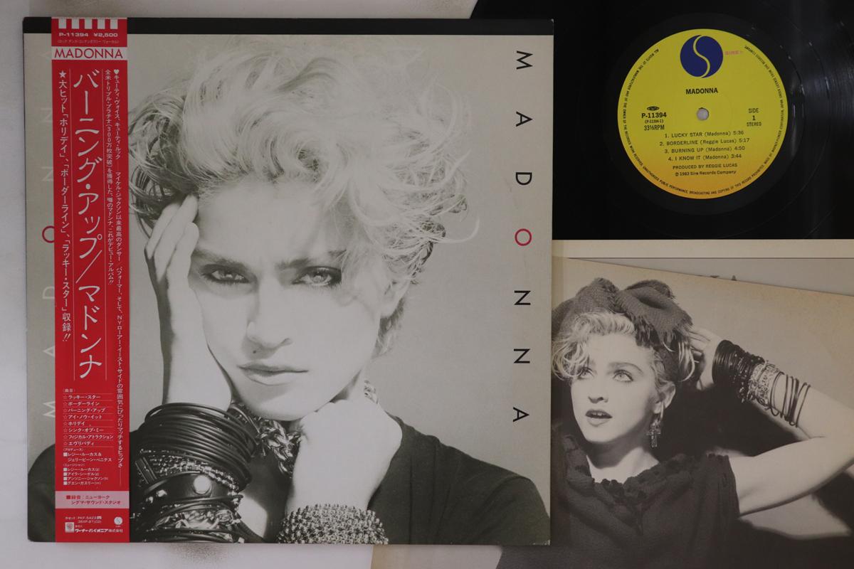 

LP Record MADONNA - Madonna P11394 SIRE 1983 Japan Obi Pop