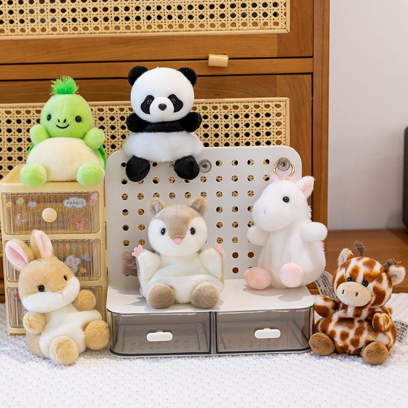 Capybara Animal Plush Hamper With Pp Cotton Filling For Girls Bags And Gifts