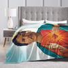 Warm Blanket Picnic Pedro Pascal Jesus Throw Blanket  Flannel Bedspread For Couch Chair Sofa Bed Print Sofa Bed Cover