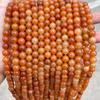 Jinde Jewelry Natural Red Aventurine Round Beads for Handmade DIY Bracelets and Accessories.