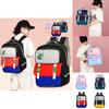Cute Nylon School Backpack For Grades 3-6 Comfortable Arched Shoulder Straps