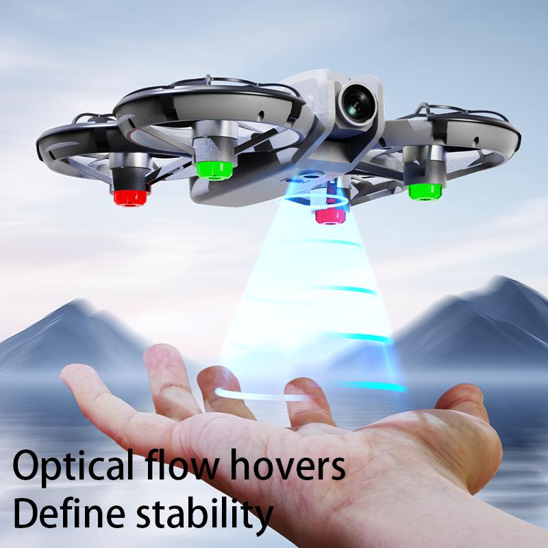 New ES800Pro Drone WIFI GPS 8K Professional HD 360° Dual Cameras Cool Light QuickShot Brushless Motor Foldable RC Quadcopter Toy