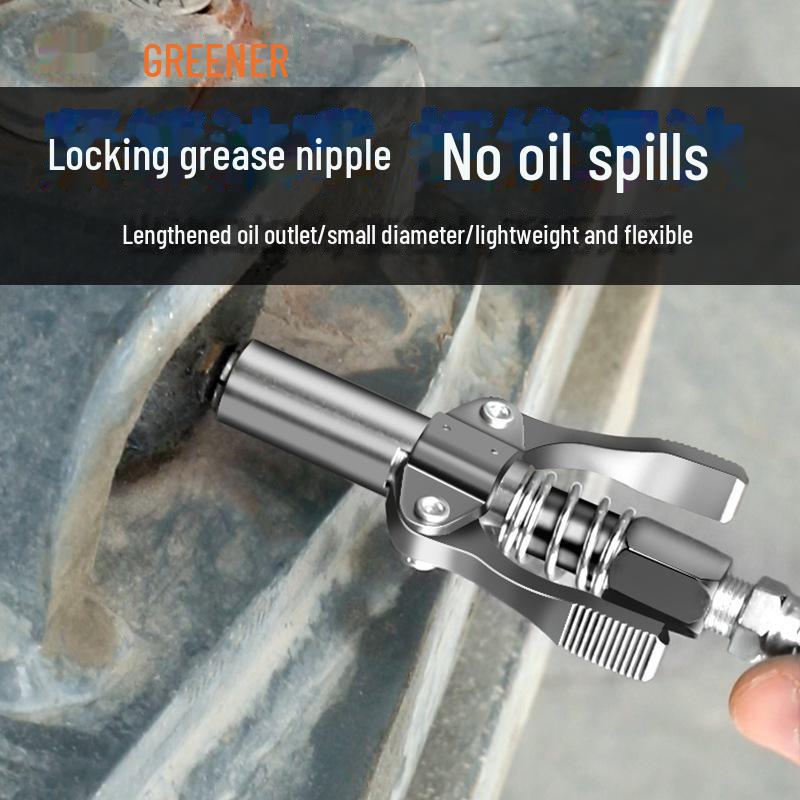 "Green Forest Self-locking High Pressure Grease Gun Nozzle and Locking Pliers"