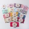 Hot-selling new children's headband cute mesh flower baby jacquard headscarf comfortable baby jewelry