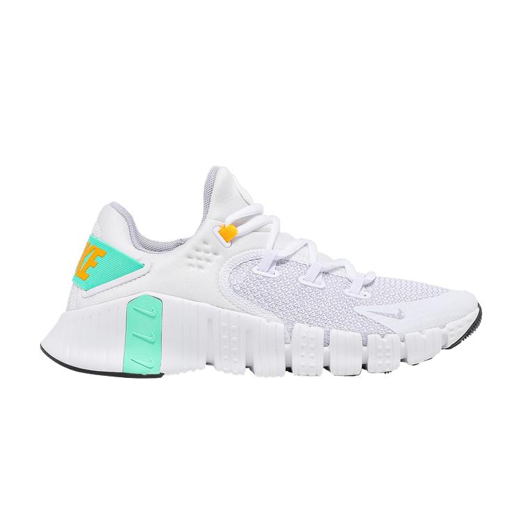 Nike Wmns Free Metcon 4  White Green Glow  35.5