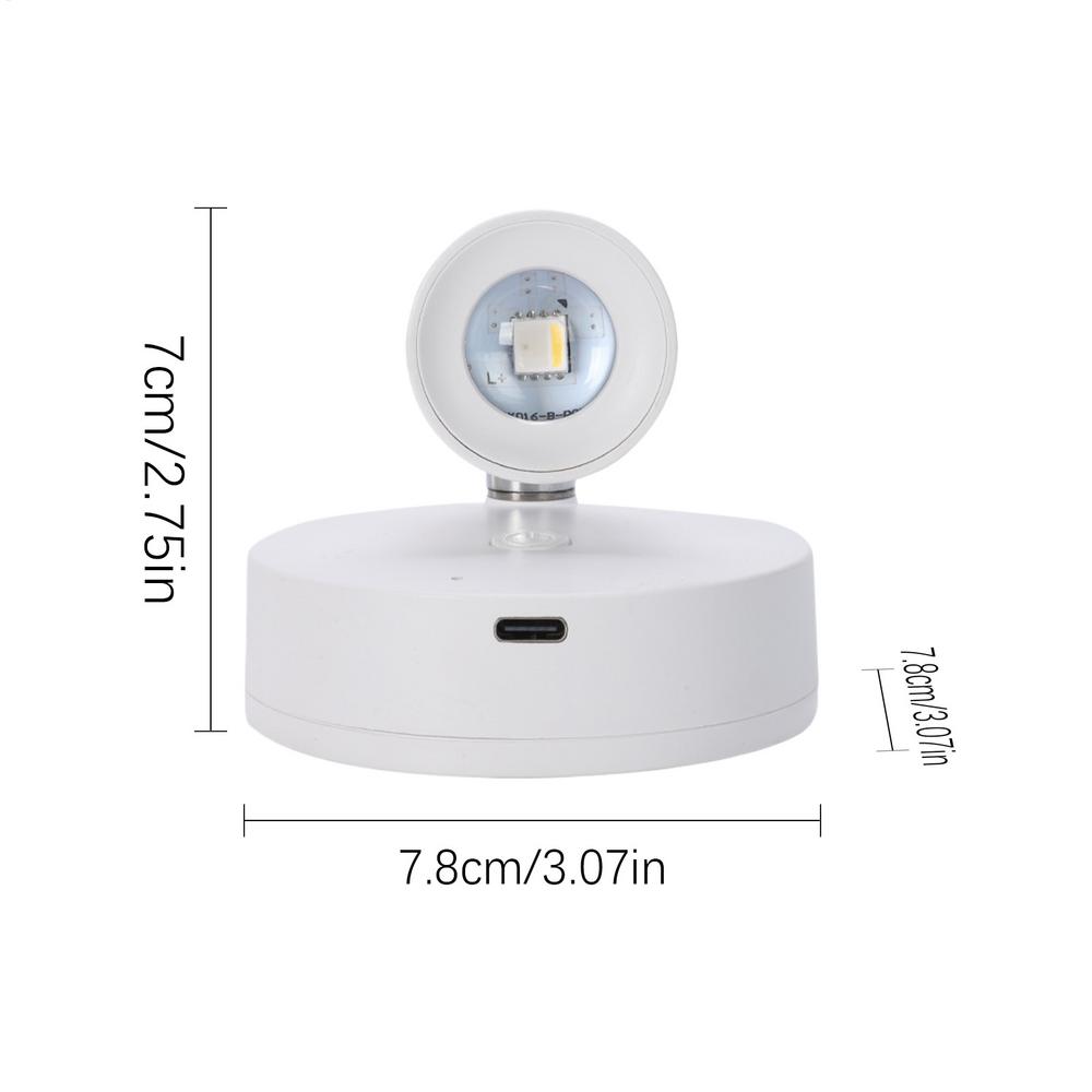

Planter Accent LED Spotlights Wireless Mini Art Accent Spotlight with Timer Remote for Plant Displays Paintings Dartboards різнокольоровий