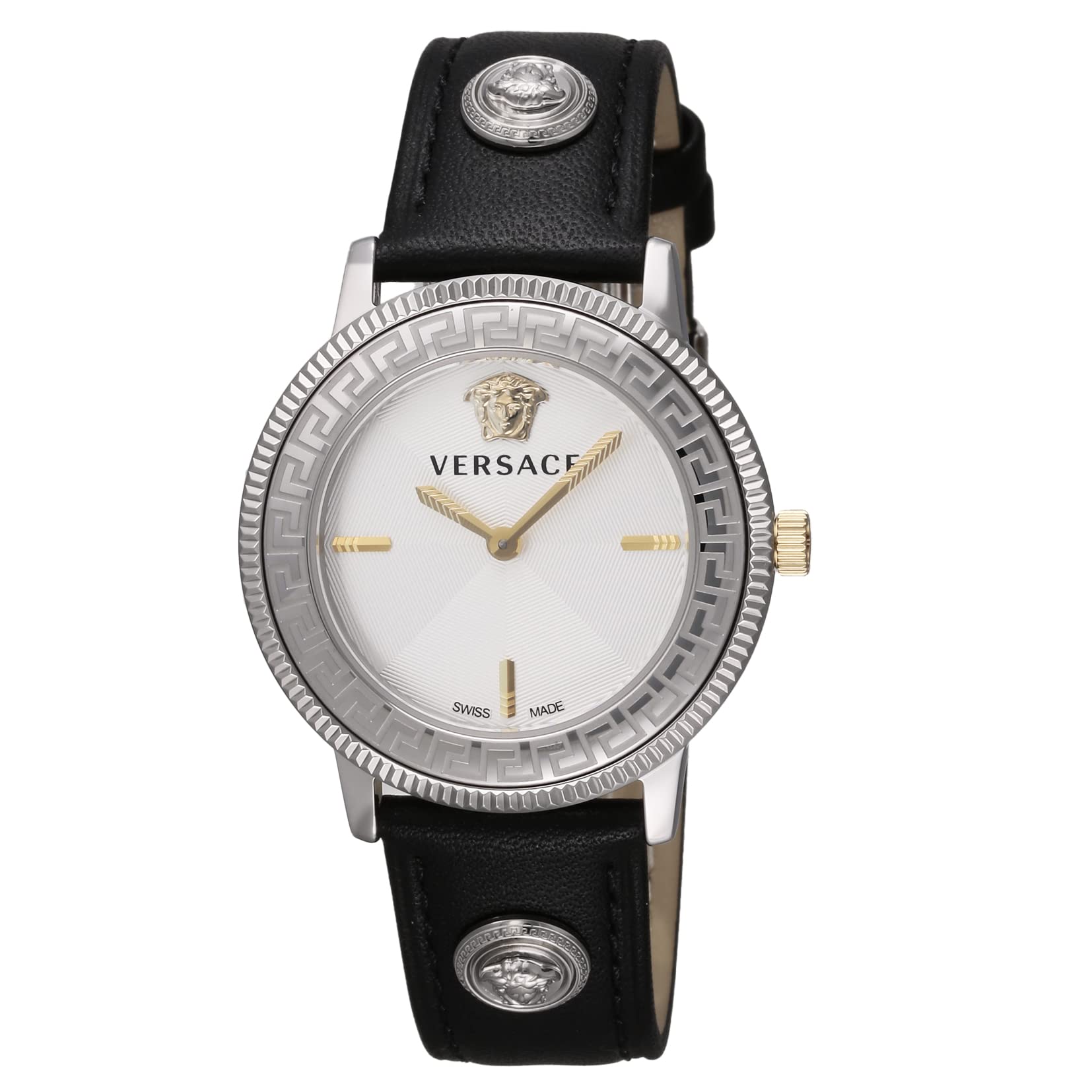 

Watch TRIBUTE Black Dial Stainless Steel Sapphire Glass Quartz 45MM Swiss Watch VE2P00122 [Versace] Women s [Item] чорний