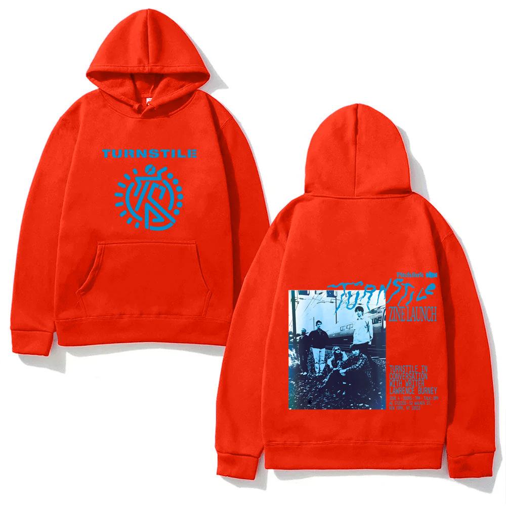 TURNSTILE Tour Hooded for AutumnWinter Aesthetic