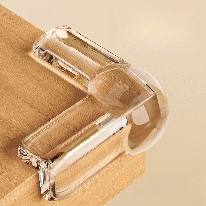 Anti-collision Corner Protector Soft Silicone Protective Cover Right Angle Table Table Corner Transparent Anti-collision Sticker