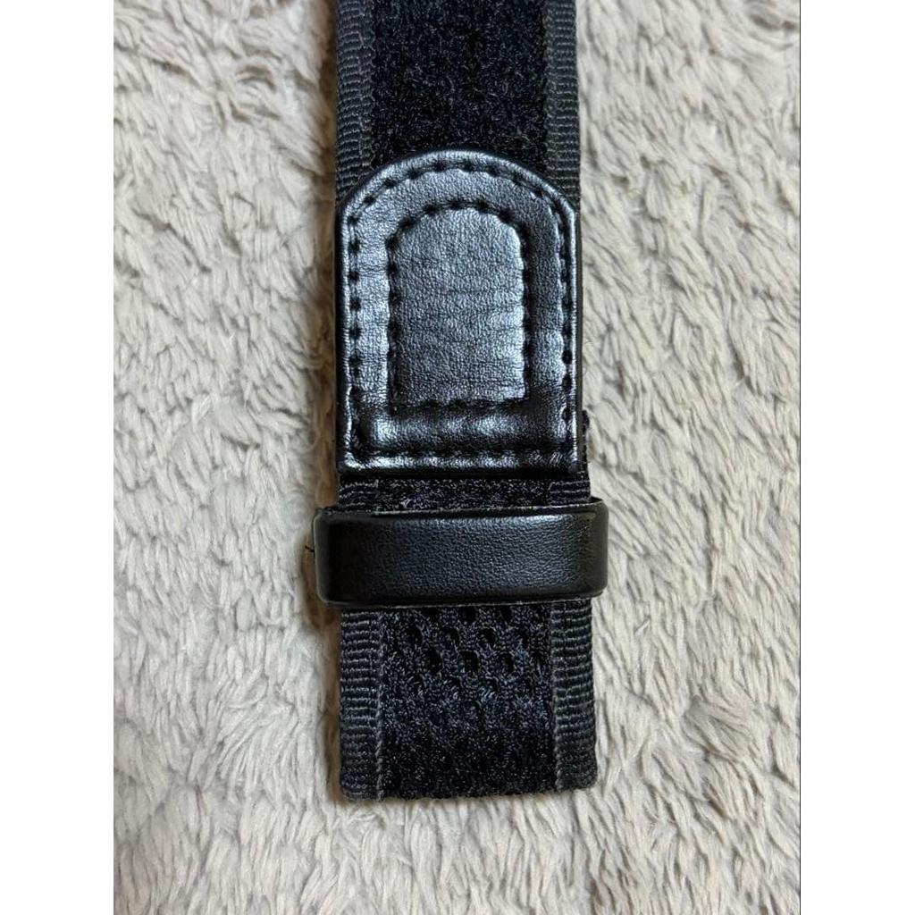 Used Luminox Strap LNS ALL BLACK Velcro Luminox