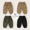 Pure Cotton Woven Pants, Autumn Pants, Spring and Autumn Style Children's Clothing, Toddler Pants for 1-3 Year Olds, New Autumn Long Pants, Stylish
