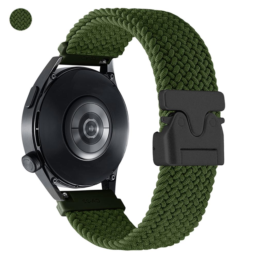 20mm 22mm Nylonový sportovní řemínek na hodinky Pro Samsung Gear S2/S3 Classic/Galaxy Watch7 6 5Pro 4 /Active 2 Tkaný pásek Prodyšný náramek