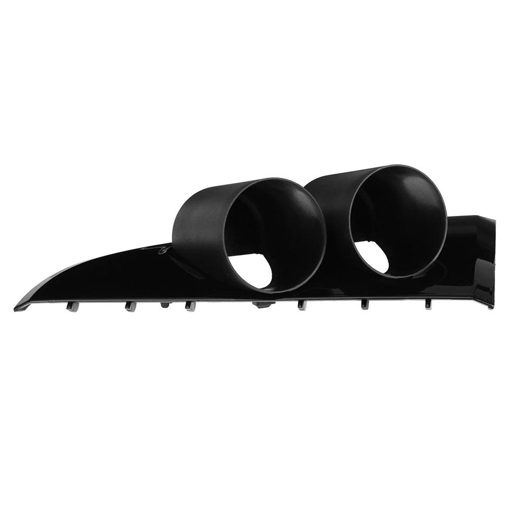 52Mm Glossy Black Car Twin Gauge Dash Mount Holder For Ford Falcon Ba Bf 02-11