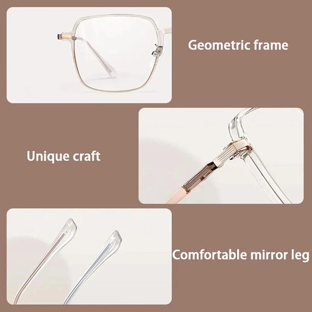 Anti-Strahlungsbrille Metallbrille Brille Für Frau Mann Blaulichtfilter Brille