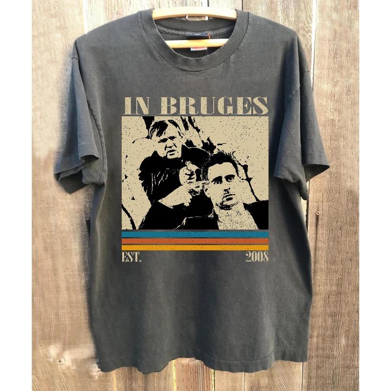 

Mens Tshirt for The Summer Collection of Retro Movie Merchandise From Killer Has No Vacation Suitable for Both Men and Women S