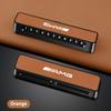 ABS+Leather Car Temporary Parking Card Luminous Auto Phone Number Card Plate Benz AMG W204 W205 W203 W211 W212 W213 W201 W210 NE1