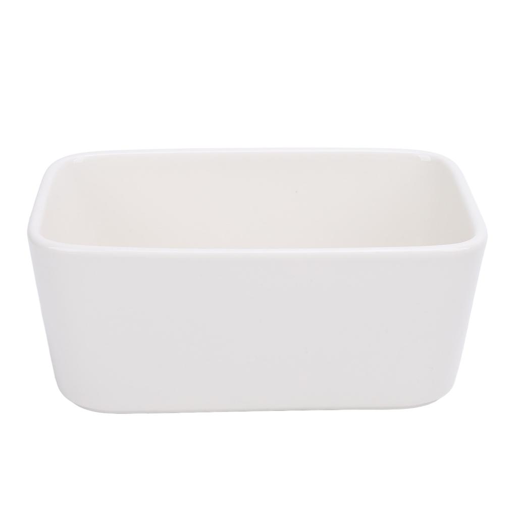 500ml Ceramic Butter Dish with Lid Sealed Freshness Keeping Easy Cleanup Butter Box Container