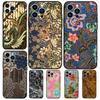Batik Pattern Case For Apple iPhone 12 13 Mini 11 14 15 16 Pro Max Plus X XR XS Max Coque