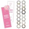 Water Light Color Lenses Malun One Day 10 Pieces per Box Momoho Maple Contour Prescription 0.00
