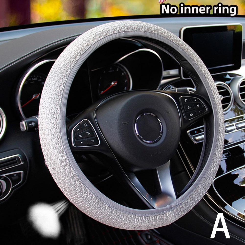 

Чехол на руль, портативный, нескользящий, модный, зимний, маленький, бархатный, без внутренней части, плюшевые автомобильные аксессуары, чехол на руль автомобиля