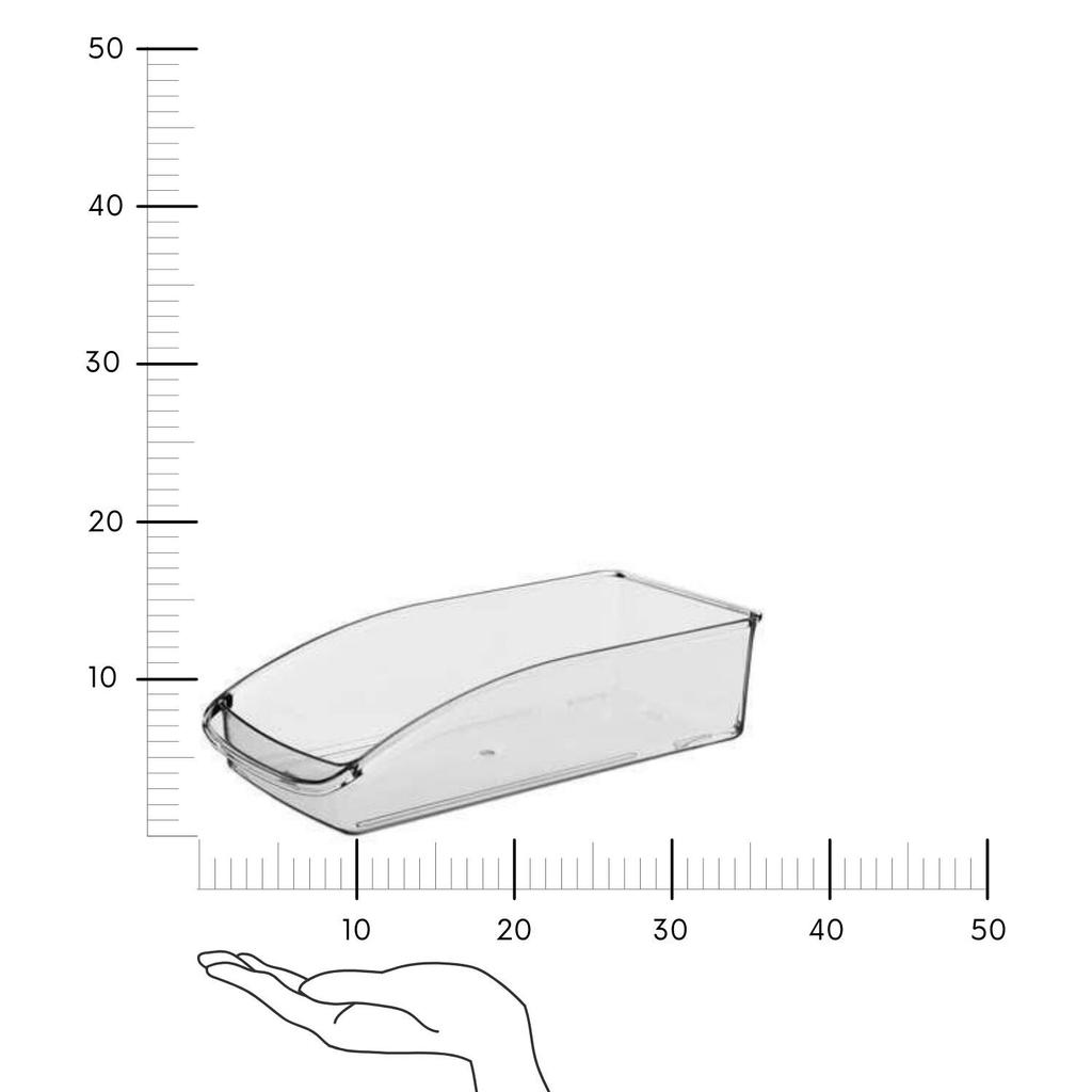 Refrigerator Organizer Plastic With Handles Lightweight