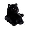 Medium Gray Simulation Cat Plush Doll - Soft and Cuddly Home Decor