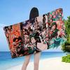 My Hero Academia Cool Cartoon Microfiber Blanket Quick Drying Beach Towels Oversized Printing Super Absorbent Pool Towel Blanket
