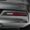 Car Styling Rear Fog Lamp Frame Decoration Cover Trim For BYD Qin PLUS  Carbon Fiber Color Exterior Accessories