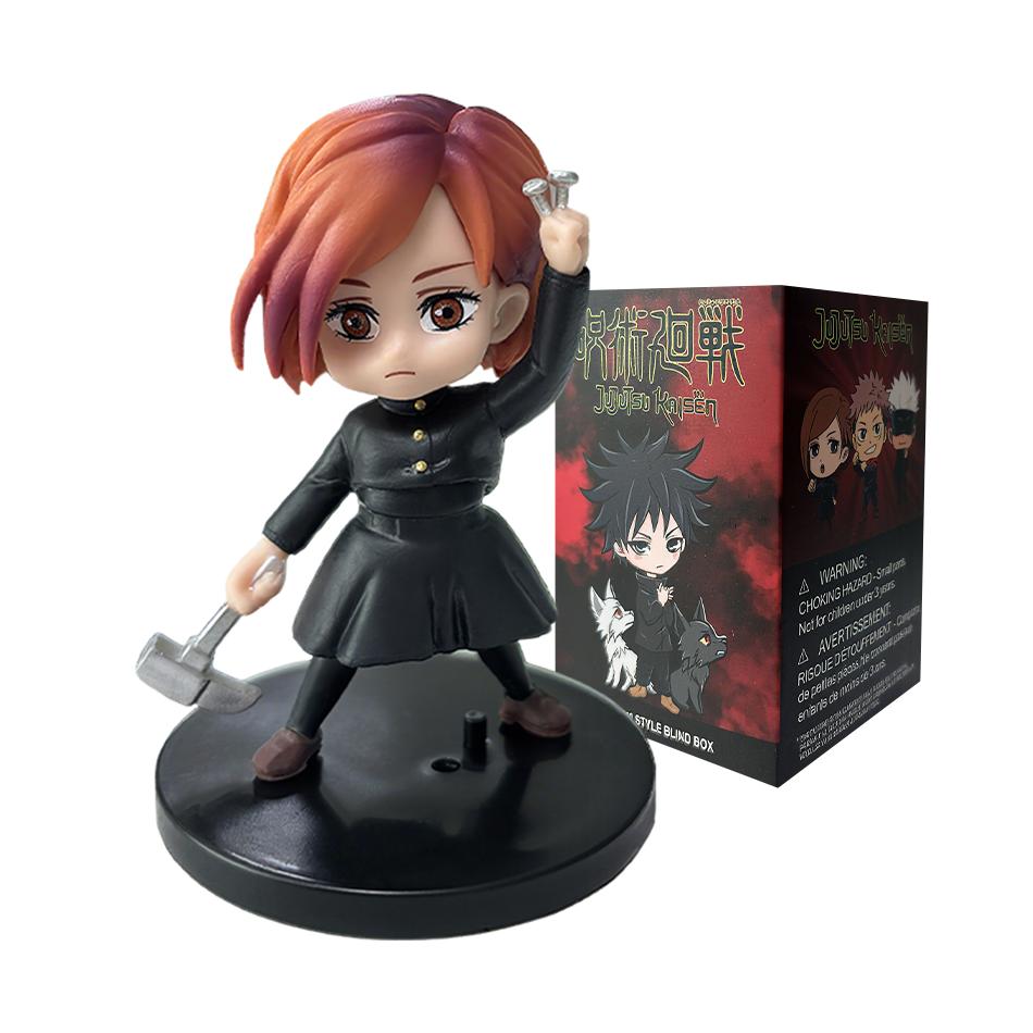 Jujutsu Kaisen Wersja Q Figurka 9 cm Satoru Gojo Itadori Yuji Geto Suguru Nobara Megumi Kolekcja Prezenty urodzinowe i świąteczne