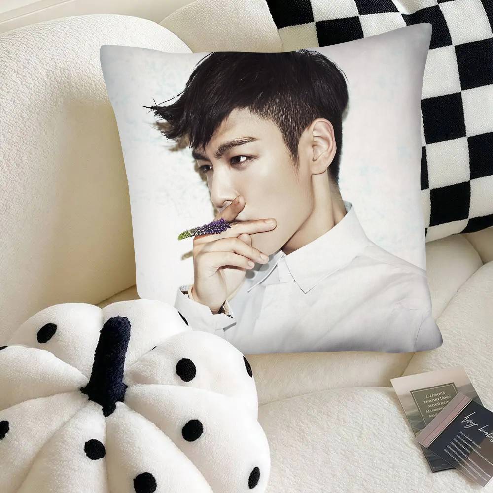 Singer Seunghyun Pillow Case Fashion Square Pillowcase Bedroom Sofa Room Ins Decoration Leisure