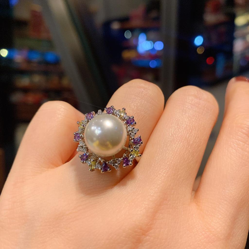 Live Australian Payball Color Treasure Ring Hanging Juice New Fashion Pearl Ring Jewelry Pendant