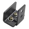 Barn Door Guides Adjustable Sliding Door Bottom Barn Door Guide Roller Decoration Prevent Door From Swinging