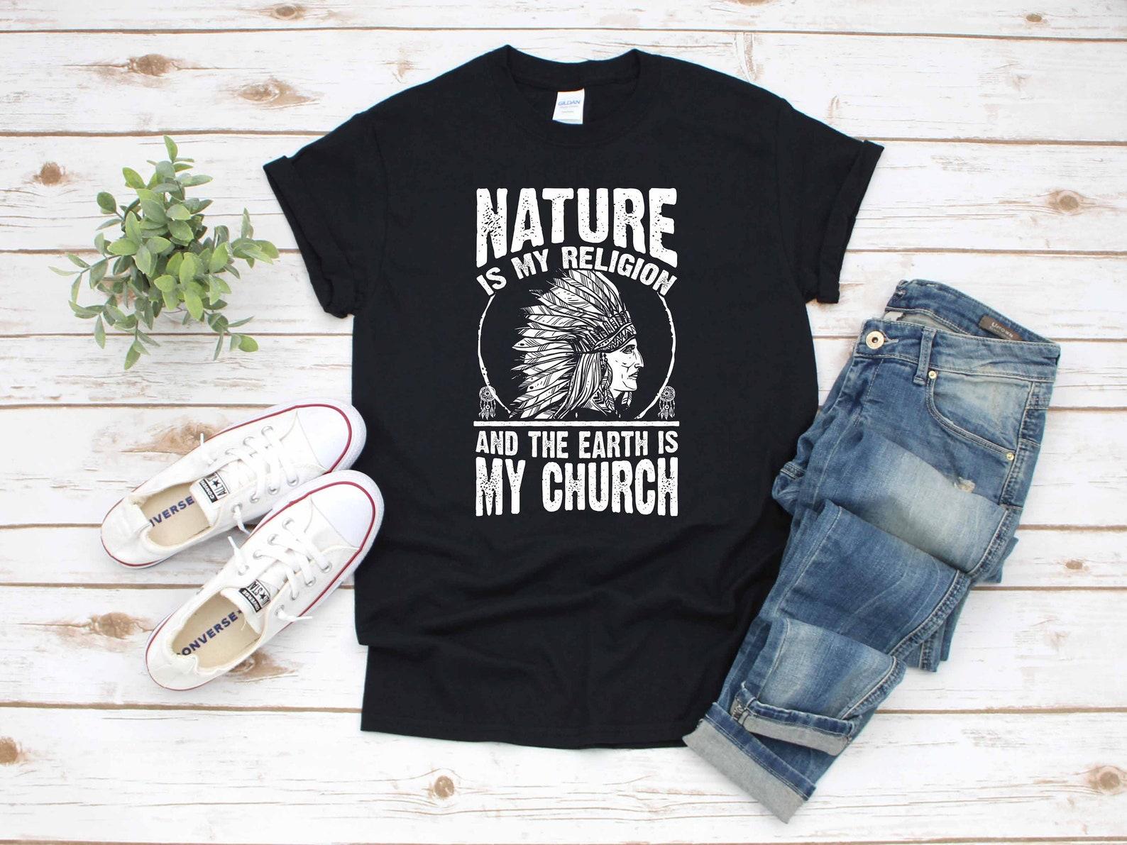 Native American Nature Land / T-Shirt / Tank Top / T-shirt / T-shirt /T-shirt / Apparel Gift 4XL