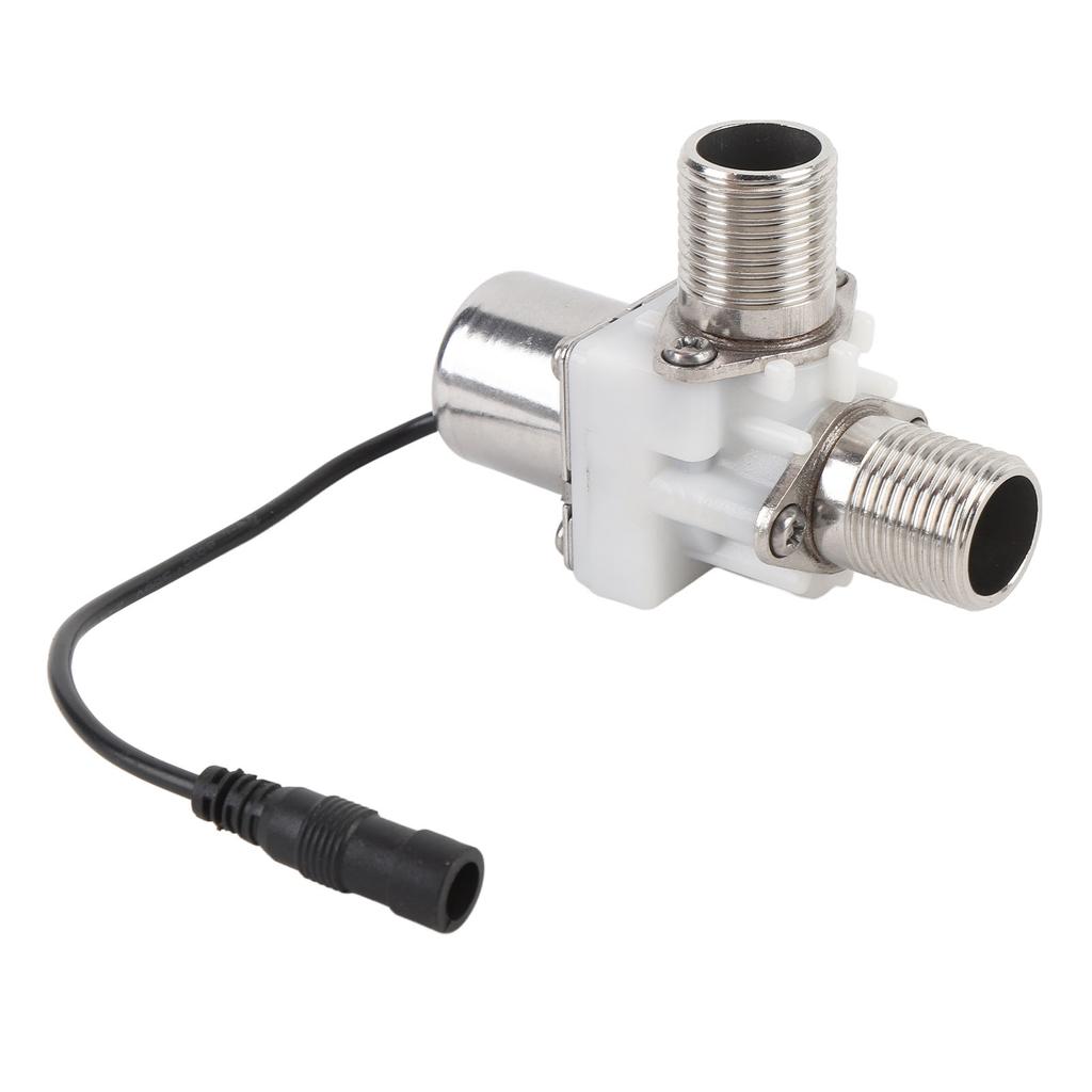 Wasserimpuls Magnetventil Kunststoff G1/2 DC 6V Elektrisch Elektrisches Wassermagnetventil für Automatik