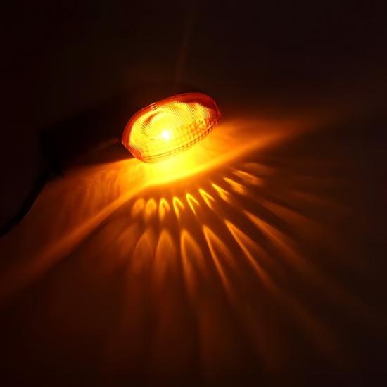 Turn Light Indicator Signal Lamp F/R Pair Fit Amber Yamaha YZF R125 2008-2024