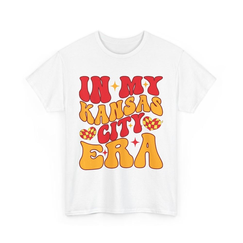 

In My Kansas City Era Groovy Shirt, Women Men Go Cheer Cute Shirt S