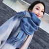 Womens Fall Winter Scarf Fashion Tassel Soft Warm Blanket Scarves Thick Soft Womens Shawl Wraps
