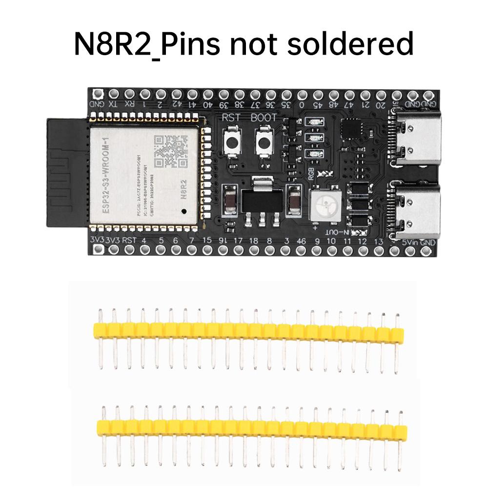 ESP32 S3 Development Boards with Expansion Adapter Kit 2.4G Wifi BT Module ESP32-S3-WROOM-1 N8R2 N16R8 44Pin Type-C ESP32-S3