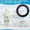 385311641 RV Toilet Water Valve 385311658 RV Toilet Seal Fit Dometic 300 301 310 320 Dometic and Sealand Toilets, RV Toilet Replacement Parts for
