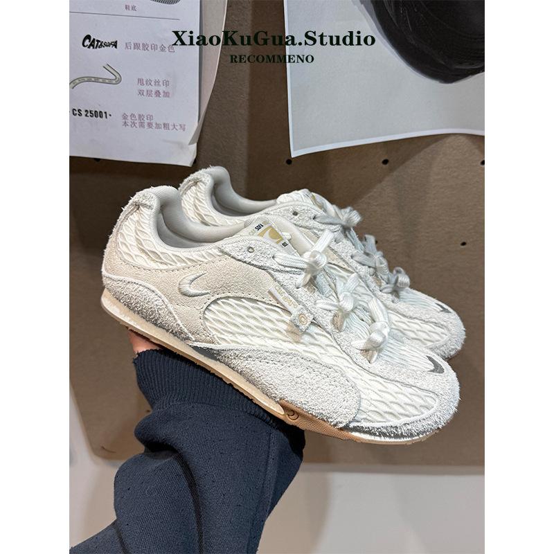 

Retro fishing net shoes women s 2025 new summer mesh breathable sports and leisure shoes soft-soled Forrest Gump training shoes 40