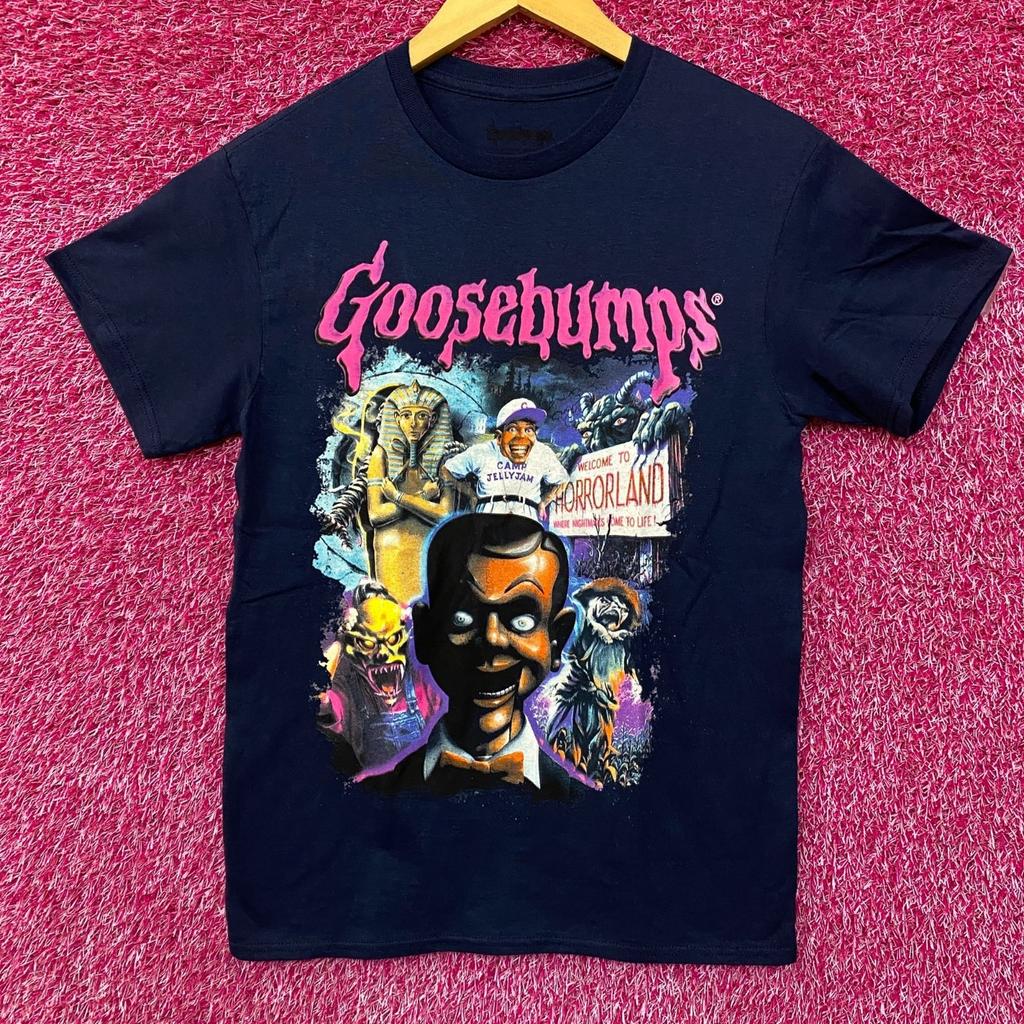 Goosebumps HorrorLand Il Meglio dell'orrore T-shirt 100% Cotone Magliette Uomo Top