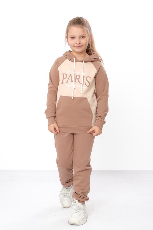 Girls' Insulated Outfit – Printed Hoodie and Cuffed Joggers, Demi-season 6228-023-33-5-1 HC